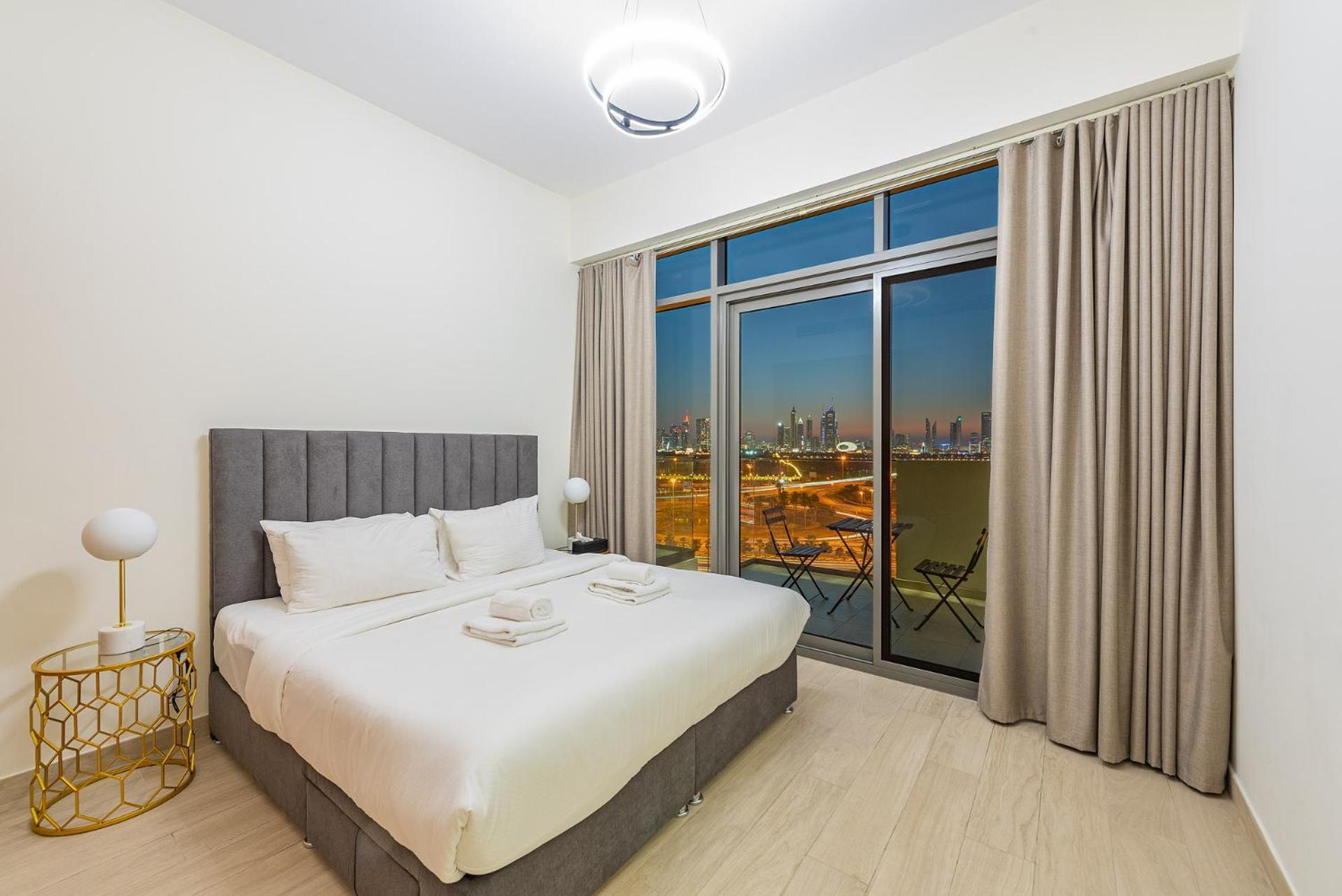 Cozy & Convenient 1Br Haven In Al Jaddaf Leilighet Dubai Eksteriør bilde