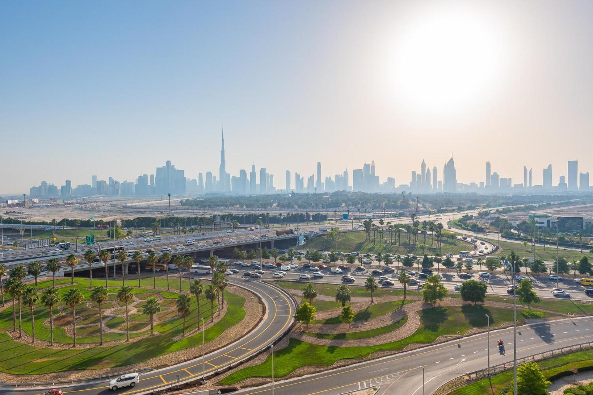 Cozy & Convenient 1Br Haven In Al Jaddaf Leilighet Dubai Eksteriør bilde