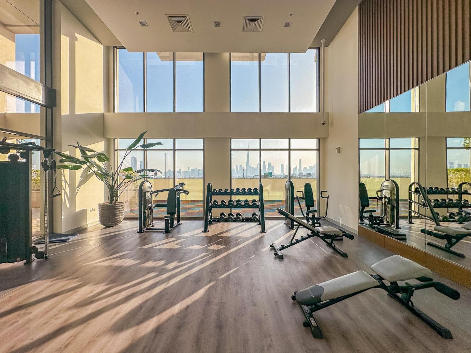 Cozy & Convenient 1Br Haven In Al Jaddaf Leilighet Dubai Eksteriør bilde